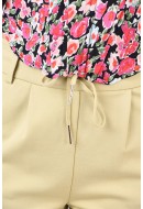 Women Pants Only Onlpoptrash Life Easy Col Noos Sage